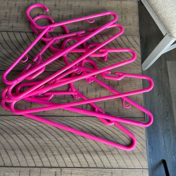 Hangers Small hanger lot toddler young kids hangers plastic and metal 11” - Picture 5 of 7